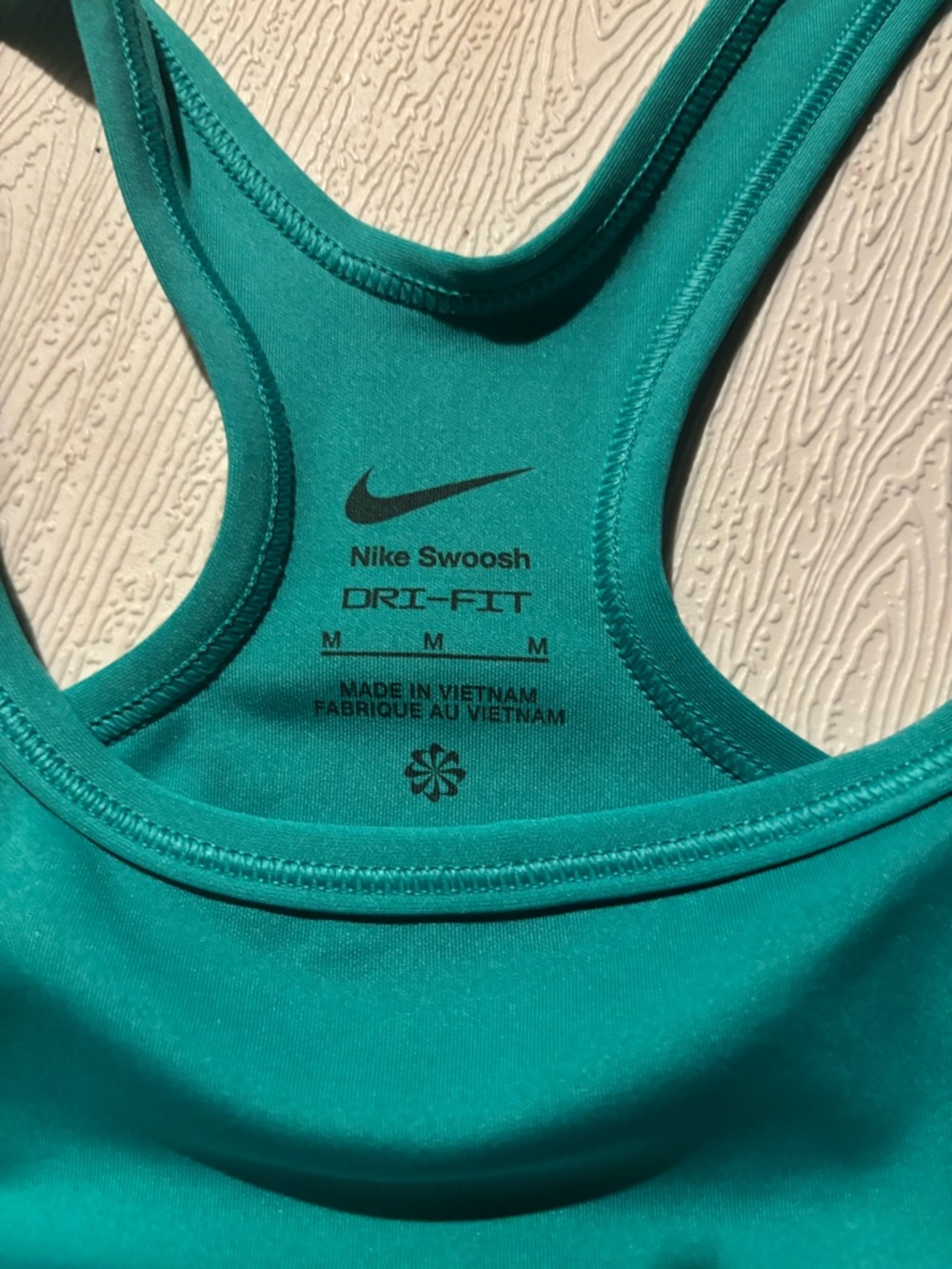 Nike Women's Teal Racerback Dri-FIT Tank Top